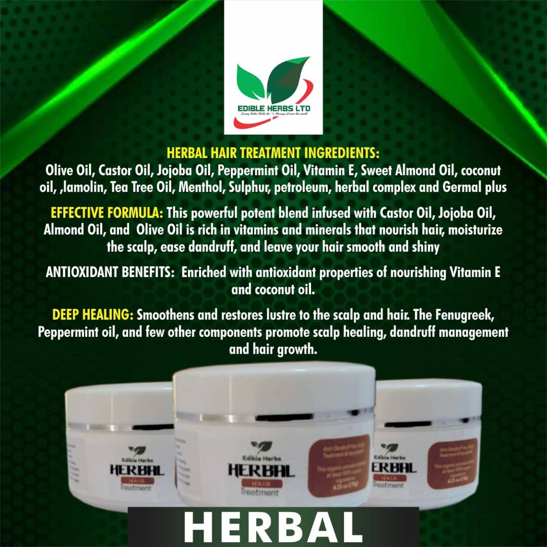 Herbal hair treatment